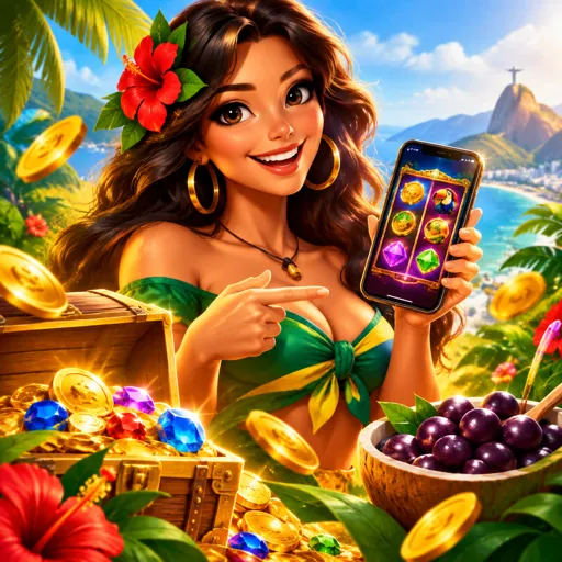 celular exibindo a tela inicial do app de cassino 44E