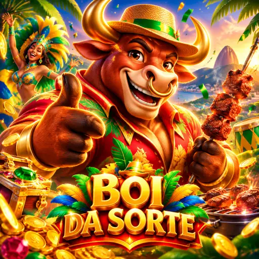 Card do Fortune Ox com o boi da fortuna e respin de três rodados