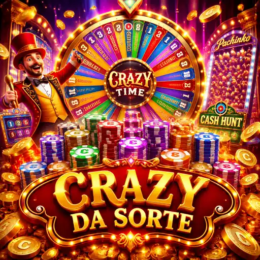 Tela de apostas do Crazy Time com as casas numeradas 1, 2, 5 e 10 e os bônus